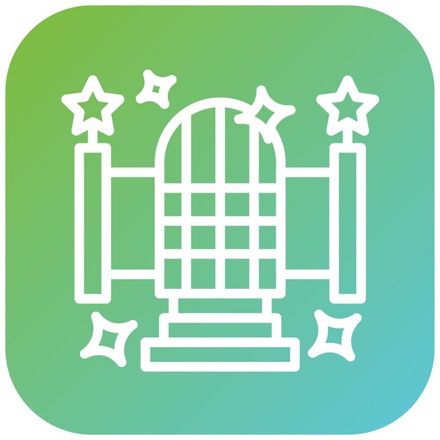 Diseño vectorial Estilo del icono de Sparkle Haven