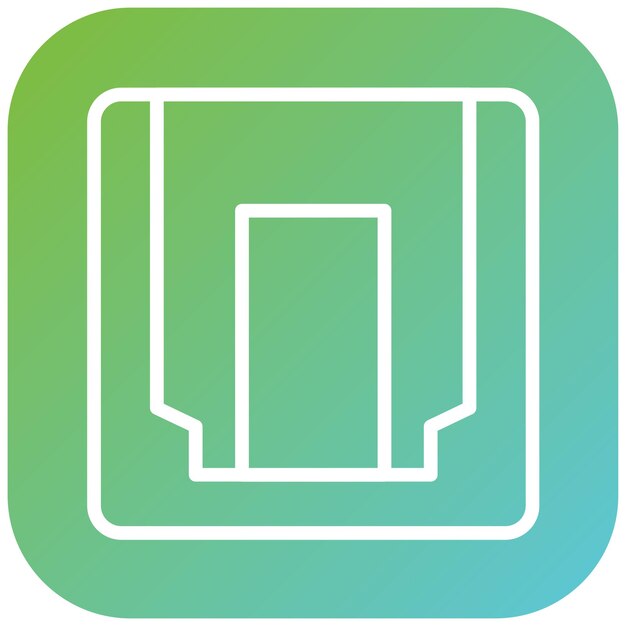 Diseño vectorial estilo de icono SPDIF
