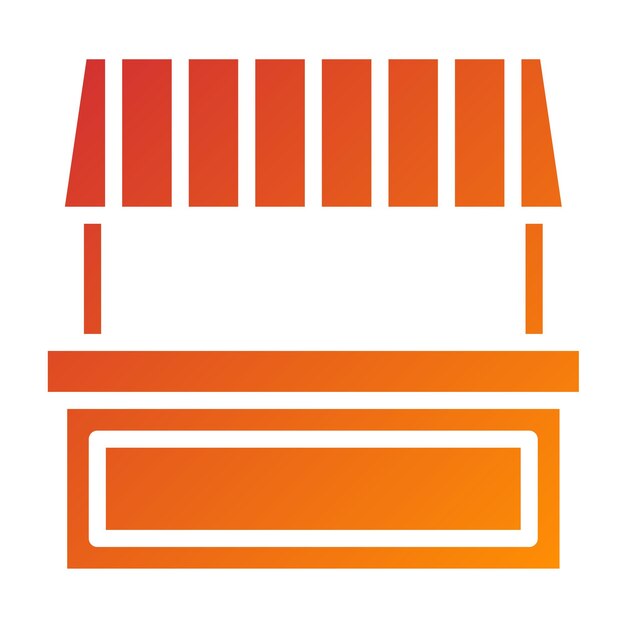 Diseño vectorial del estilo del icono de Spice Bazaar