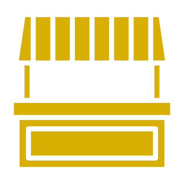 Diseño vectorial del estilo del icono de Spice Bazaar