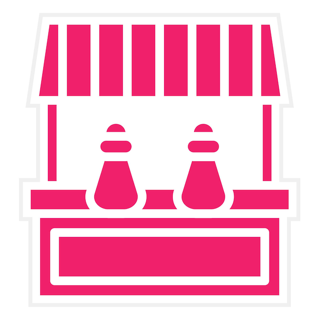 Diseño vectorial del estilo del icono de Spice Emporium
