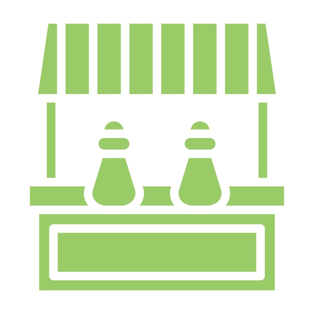 Diseño vectorial del estilo del icono de Spice Emporium