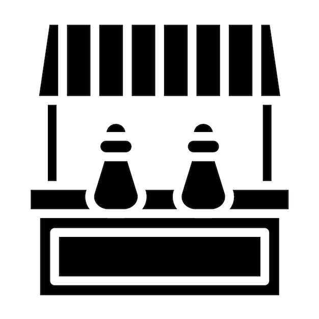 Diseño vectorial del estilo del icono de Spice Emporium