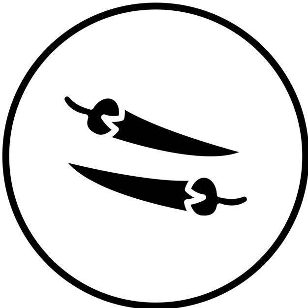 Diseño vectorial del estilo del icono de Spice Haven