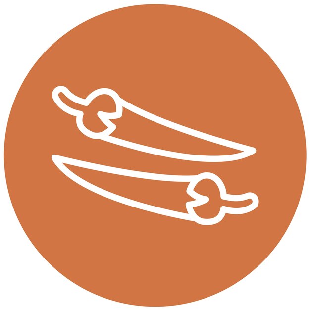 Diseño vectorial del estilo del icono de Spice Haven