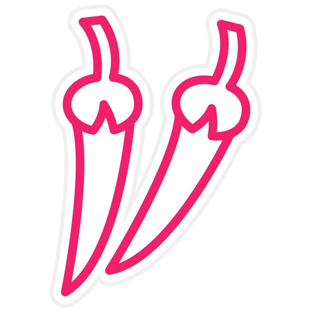 Diseño vectorial estilo de icono de Spice Master
