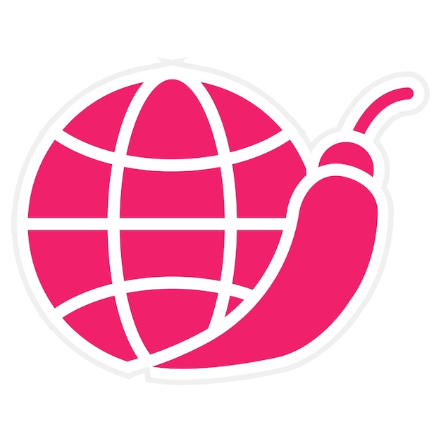 Diseño vectorial del estilo del icono de Spice World