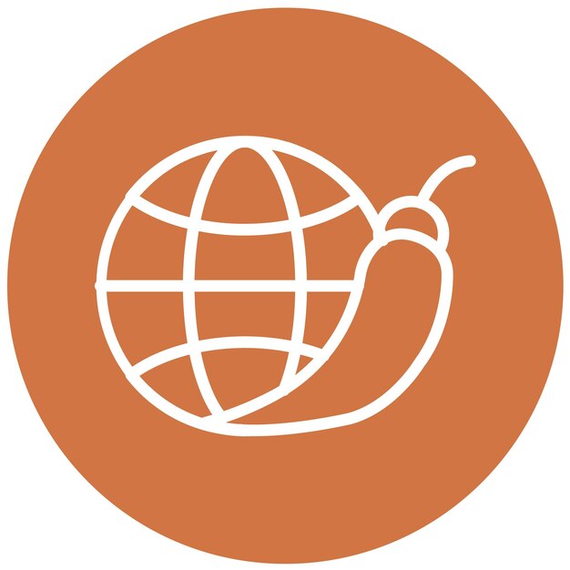Diseño vectorial del estilo del icono de Spice World