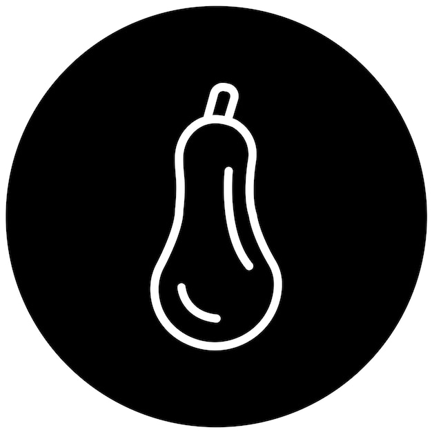 Diseño vectorial Estilo del icono Squash