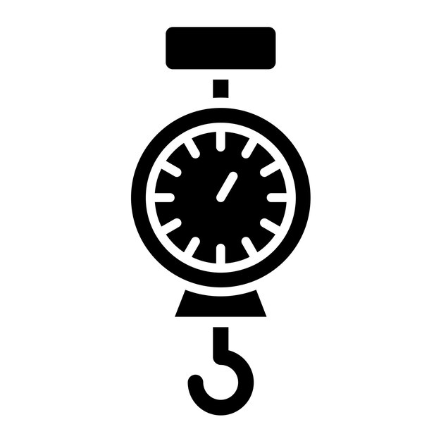 Diseño vectorial Estilo de icono Steelyard