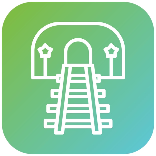 Diseño vectorial Estilo de icono subterráneo