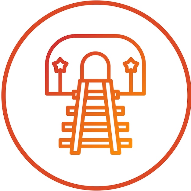 Diseño vectorial Estilo de icono subterráneo