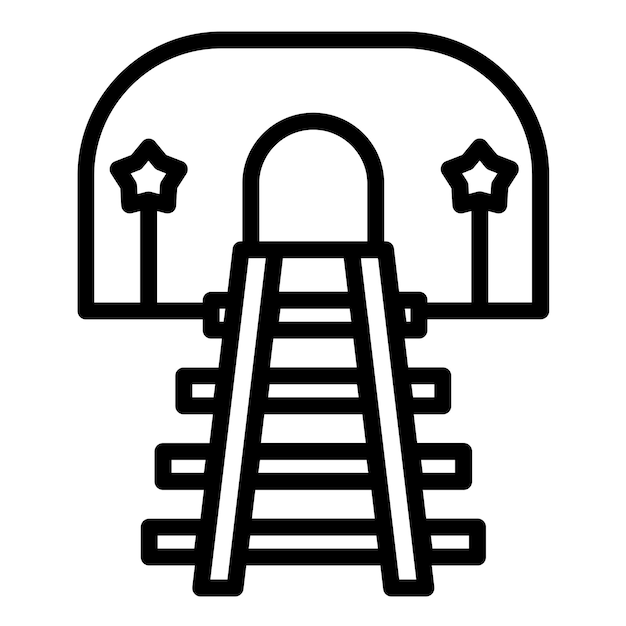 Diseño vectorial Estilo de icono subterráneo