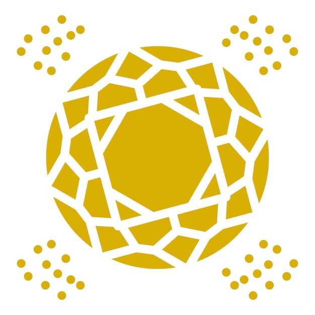 Diseño vectorial Estilo de icono suntuoso