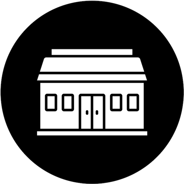 Diseño vectorial Estilo de icono de supermercado