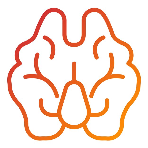 Diseño vectorial de estilo de icono de susurro de nuez