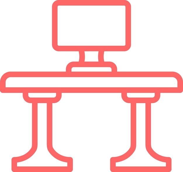 Diseño vectorial Estilo de icono de tabla ajustable