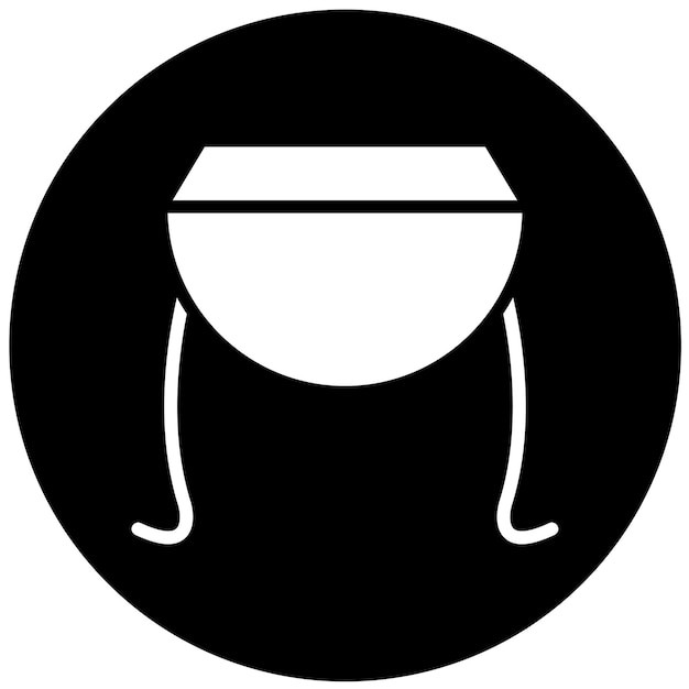 Diseño vectorial Estilo del icono de la tabla DropLeaf