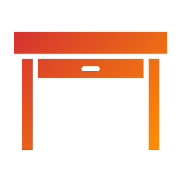 Diseño vectorial Estilo del icono de la tabla de sacudida