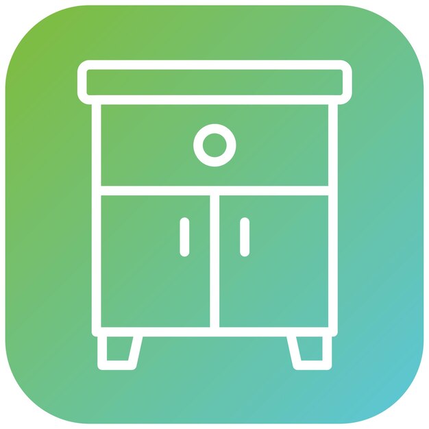 Diseño vectorial Estilo del icono del tablero