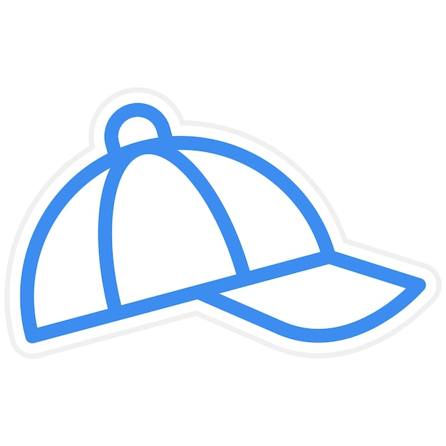 Diseño vectorial Estilo del icono de la tapa
