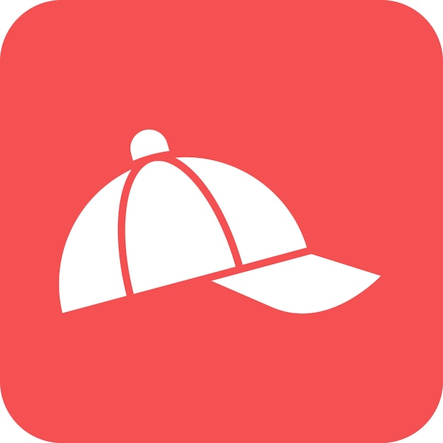 Diseño vectorial Estilo del icono de la tapa