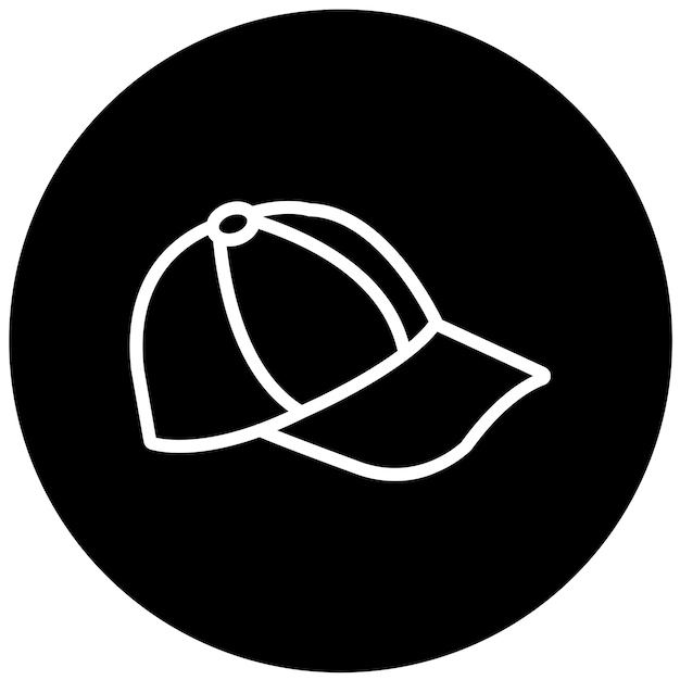 Diseño vectorial Estilo del icono de la tapa
