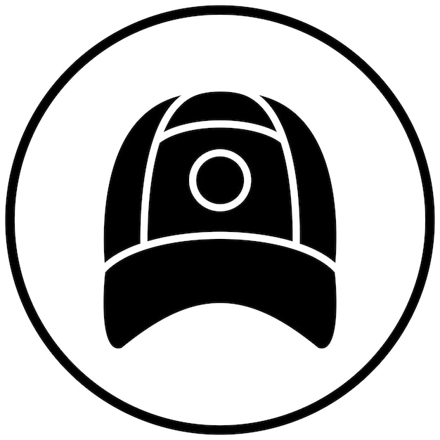 Diseño vectorial Estilo del icono de la tapa