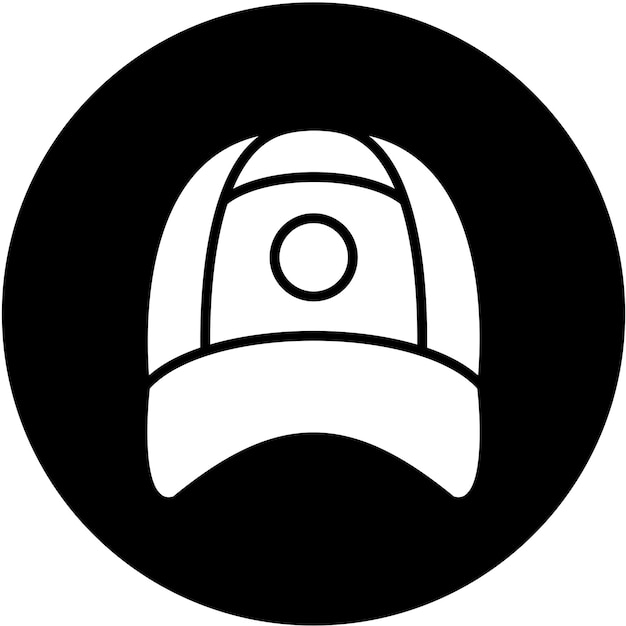 Diseño vectorial Estilo del icono de la tapa