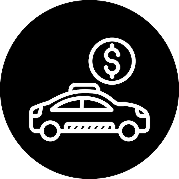 Diseño vectorial Estilo del icono de tarifa
