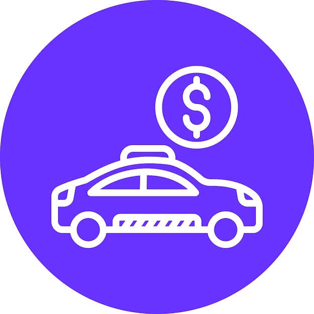 Diseño vectorial Estilo del icono de tarifa