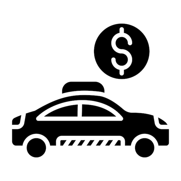 Diseño vectorial Estilo del icono de tarifa