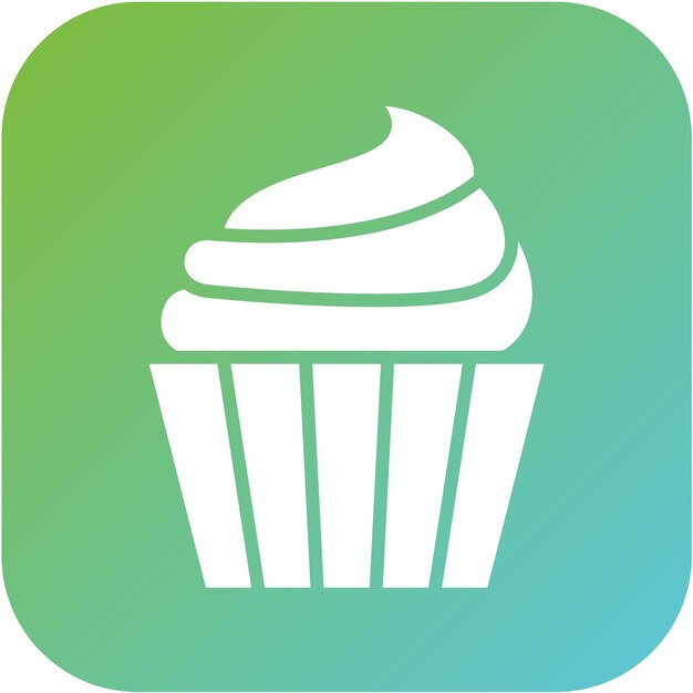 Diseño vectorial Estilo del icono de la tarta de bodas