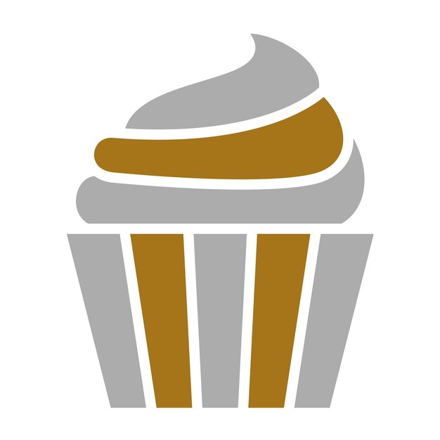 Diseño vectorial Estilo del icono de la tarta de bodas