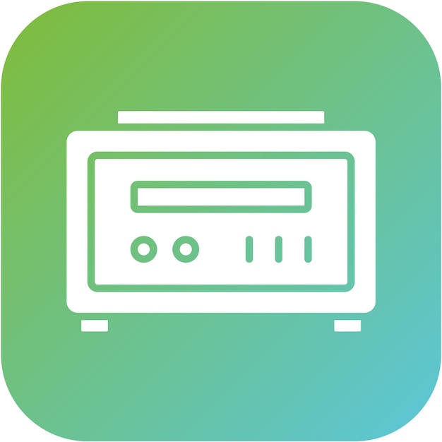 Diseño vectorial del estilo del icono del taxímetro