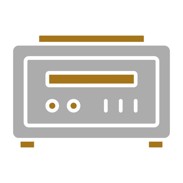 Diseño vectorial del estilo del icono del taxímetro