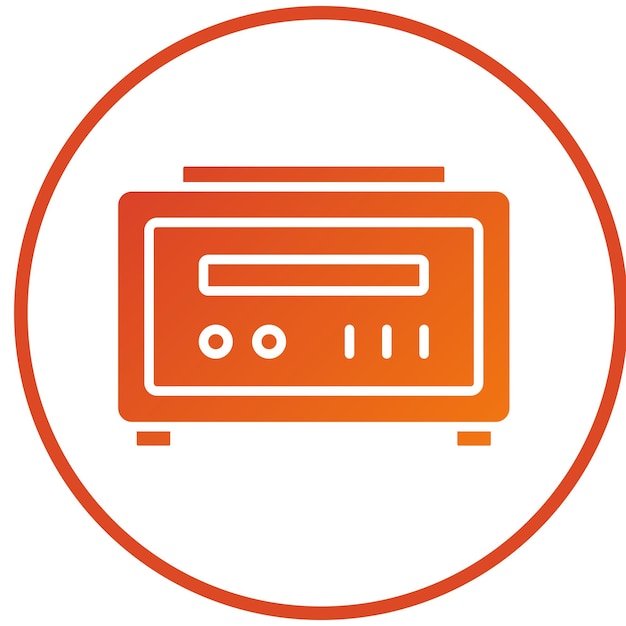 Diseño vectorial del estilo del icono del taxímetro