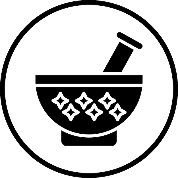 Diseño vectorial del estilo del icono de la taza de spa