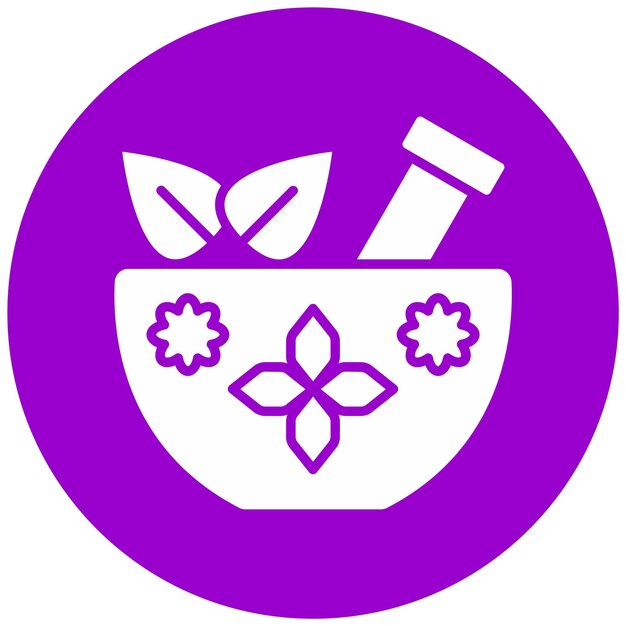 Diseño vectorial del estilo del icono de la taza de spa