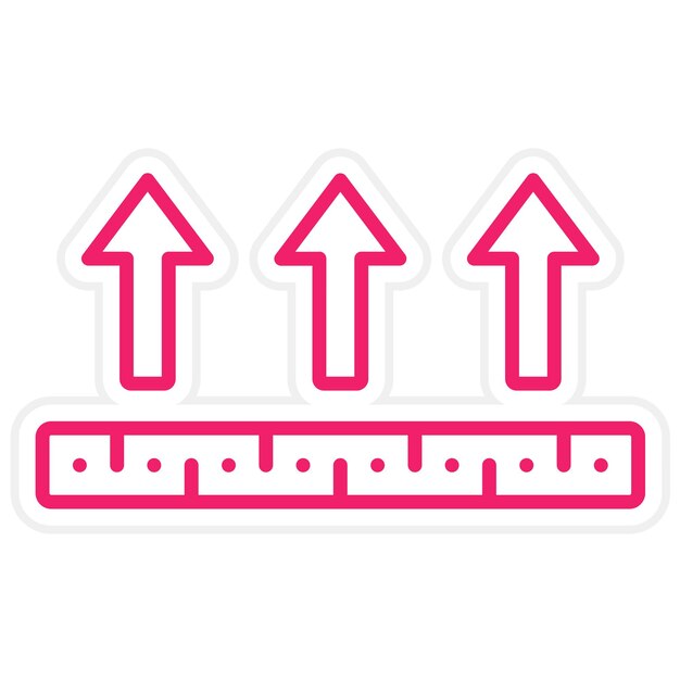 Diseño vectorial Estilo de icono de tela respirable