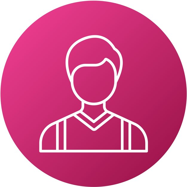 Diseño vectorial Estilo del icono del tendero