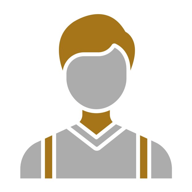 Diseño vectorial Estilo del icono del tendero