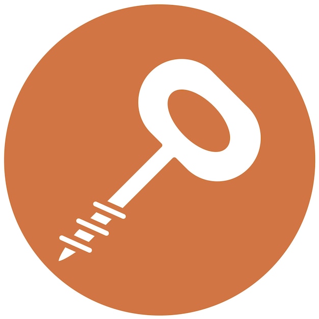 Diseño vectorial Estilo del icono de Tendril
