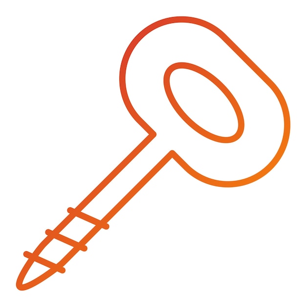 Diseño vectorial Estilo del icono de Tendril