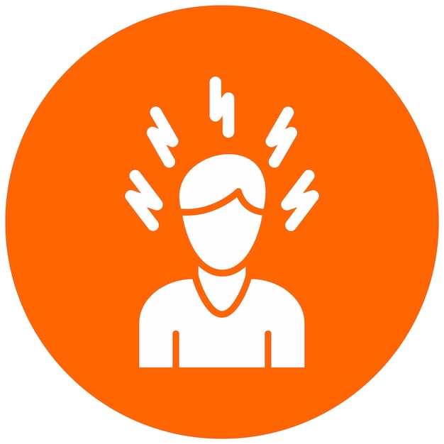 Diseño vectorial Estilo del icono de tensión