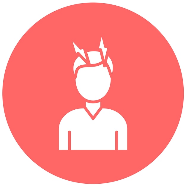 Diseño vectorial Estilo del icono de tensión