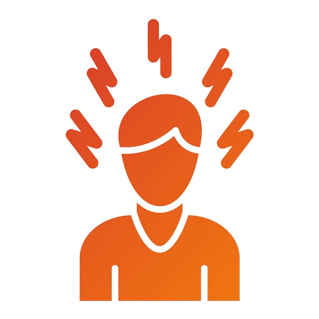 Diseño vectorial Estilo del icono de tensión