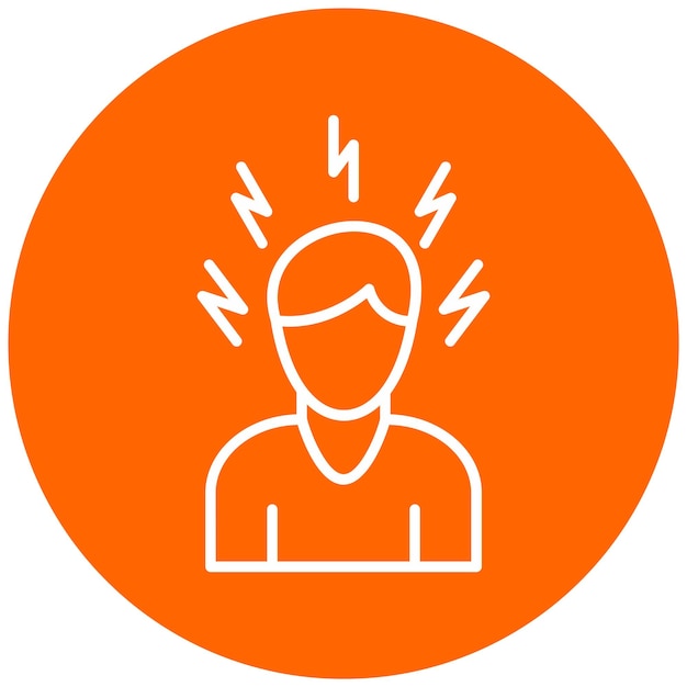 Diseño vectorial Estilo del icono de tensión