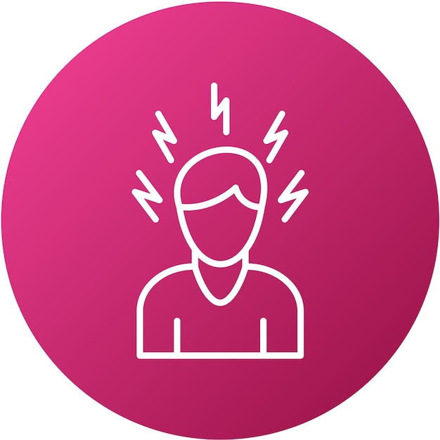 Diseño vectorial Estilo del icono de tensión