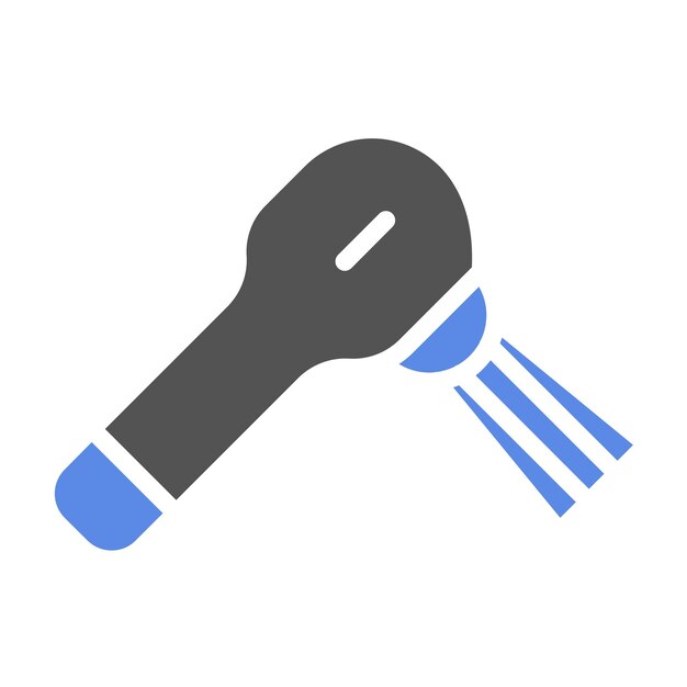 Diseño vectorial de estilo de icono de terapia de luz